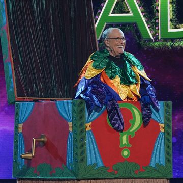 Rudy Giuliani on The Masked Singer Season 7 the masked singer rudy giuliani in the masked singer episode airing wed april 20 800 900 pm etpt on fox cr michael becker fox © 2022 fox media llc cr fox